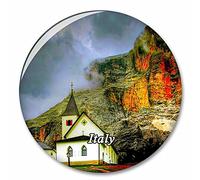 Italy Dolomites Alta Badia Fridge Magnet Decorative Magnet Tourist City Travel Souvenir Collection Gift Strong Refrigerator Sticker