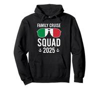 Italy Family Cruise Squad 2025 Italian Vacation Matching Pullover Hoodie