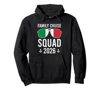 Italy Family Cruise Squad 2026 Italian Vacation Matching Pullover Hoodie