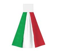 italy flag Coral Velvet Hand Wipes â€“ Absorbent Cleaning Cloths for Kitchen, Bathroom, Living Room, and Outdoor Use