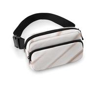 Italy Flag Fanny Pack for Women Men Waist Bag Belt Bag Adjustable Casual Bag for Travel Sports Hiking, white, 7.9x5.1inches