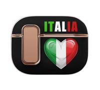 Italy Flag Headphone Case Compatible with Airpod Pro 2 Protective Cover Cute Hard Case