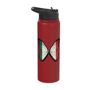 Italy Flag Italian Roots Italia Stainless Steel Insulated Water Bottle