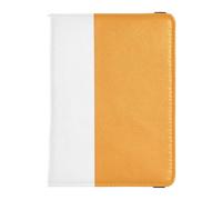 Italy Flag Leather Passport and Vaccine Card Wallet Combo Travel Passport Wallet With Vaccination Card Slot Passport Holder Case for Men and Women Waterproof