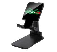 Italy Flag Plastic Phone Stand Foldable Cellphone Holder for Desk Adjustable Accessories