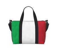 Italy Flag Print Versatile Handbag For Travel,Hand-Held Crossbody Travel Bag For Your Every Need