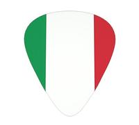 italy flag Printed guitar picks, 12 pieces in 3 different thicknesses, suitable for acoustic guitar, electric guitar and band players