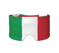 Italy Flag Printed Sleep Eye and Ear Masks (26.8Ã-4.3 inches) Suitable for Travel, Yoga, Deep Rest Indoor and Outdoor