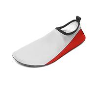 Italy Flag Water Shoes for Men Women, Lightweight Stretch Swim Shoes with Anti-Slip Rubber Sole, Quick-Dry Aqua Socks for Pool, Beach, Surfing, Style, 8 Women/8 Men