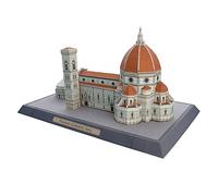 Italy Florence Cathedral DIY 3D Paper Model Building Education Toys Handmade Adult Puzzle Game