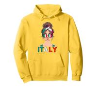 Italy Girl Italian Girl Woman Patriotic Italian Girl Flag Pullover Hoodie