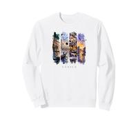 Italy Gondolas, Canals and St. Mark's Square Vacation Venice Sweatshirt