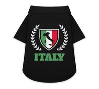 Italy Italia Flag Italian Cute Pet T-Shirts Dog Shirt Clothes Funny Beach Pullover Cat Sweatshirt For Small Pets S