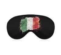 Italy Italian Flag Sleep Eye Mask Night Shade Cover Soft Adjustable for Travel Naps