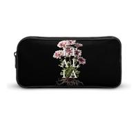 Italy Italian Italia Daisy Bellis Cosmetic Bag Makeup Organizer Pencil Case Large Capacity Pouch for Travel