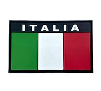 Italy Italian Italia Flag Airsoft PVC Morale Cosplay Team Patch