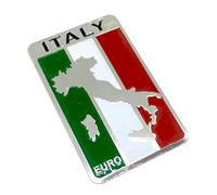Italy Italian Metal Car Sticker Badge Decal