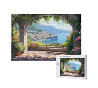 Italy Jigsaw Puzzles for Adults 2000, Landscape Large Wooden Puzzles for Adults, Funny/Difficult/Impossible/Challenging Decompression Games, As a Birthday for Women and Men 2T-1039