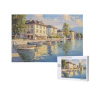 Italy Jigsaw Puzzles for Adults 3000 Landscape Large Jigsaw Puzzles for Adults, Funny/Difficult/Impossible/Challenging Decompression Games, As a Birthday for Women and Men 2T-599