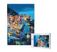 Italy Jigsaw Puzzles for Adults 5000, Landscape Large Wooden Puzzles for Adults, Funny/Difficult/Impossible/Challenging Decompression Games, As a Birthday for Women and Men 2T-1251