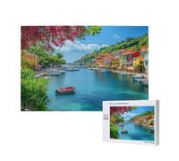 Italy Jigsaw Puzzles for Adults 5000, Landscape Large Wooden Puzzles for Adults, Funny/Difficult/Impossible/Challenging Decompression Games, As a Birthday for Women and Men 2T-633