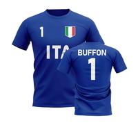 Italy Junior Gianluigi Buffon Country Code Hero T-Shirt in Dark Blue | Size: 5-6 Years Italy Dark Blue 5-6 Years