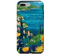 Italy Lake Garda Illustration Case for iPhone 7 Plus/8 Plus