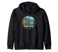 Italy Lake Garda Zip Hoodie