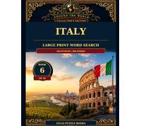 Italy Large Print Word Search (Around the World Collector's Edition)