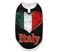Italy Lover Cute Cute Pet Supplies Soft Dog Sweaters Printing for Dogs Puppy Cats L