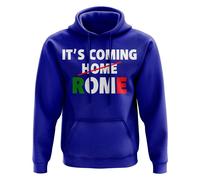 Italy Men's Its Coming Rome Hoody in Blue Italy Blue One Size