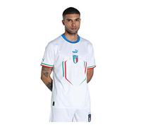 Puma Italy Away Mens Short Sleeve Jersey 2002 Colour: White, Size: Medium