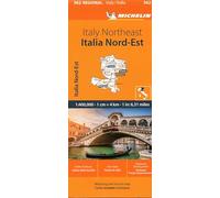 Italy Northeast - Michelin Regional Map 562: Map