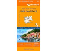 Italy Northwest - Michelin Regional Map 561: Map (Michelin Regional Maps, 561)