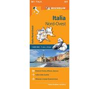 Italy Northwest Regional Map 561 (Michelin Regional Maps) by Michelin published by Michelin maps & guides (2013)