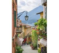 Italy Notebook: Lake Como, Italy Travel Journal, Size 6"x 9", 120 College Ruled Pages, Perfect Gift