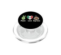 Italy Peace Love Italian Gelato PopSockets PopGrip for MagSafe