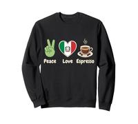 Italy Peace Love Italian Gelato Sweatshirt
