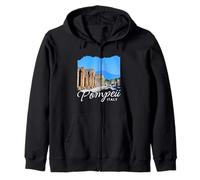 Italy Pompeii Zip Hoodie