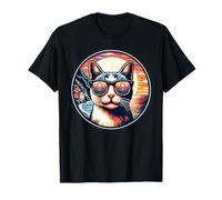 Italy, Positano and Cat at The Amalfi Coast T-Shirt
