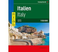 Freytag & Berndt – Italy Road Atlas (1:150,000) – Spiral binding, Camping sites & leisure info