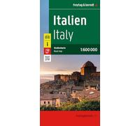 Italy, road map 1:600,000: Mit Infos, Innenstadtpläne