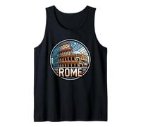 Italy Roman Colosseum and Rome Vacation Tank Top
