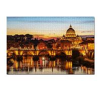 Italy Rome Jigsaw Puzzle 100 Piece Game Artwork Travel Souvenir 45.5x35.5CM