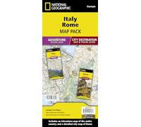 Italy, Rome (Map Pack): Travel Maps International Adventure/Destination Map (National Geographic Adventure Map)