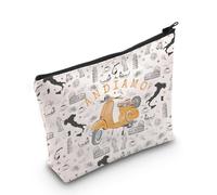 Italy Rome Travel Gift Italy Travel Trip Gift Andiamo Makeup Bag Italian Theme Gift Italy Bachelorette Gift (Andiamo Bag EU)