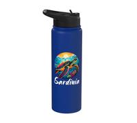 Italy Sardinia Souvenir/Sardegna/Sardinia Stainless Steel Insulated Water Bottle