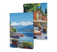 Italy Seaside Town Tablet Case Protective Case Stand Cover