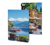 Italy Seaside Town Tablet Case Protective Case Stand Cover