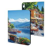 Italy Seaside Town Tablet Case Protective Case Stand Cover